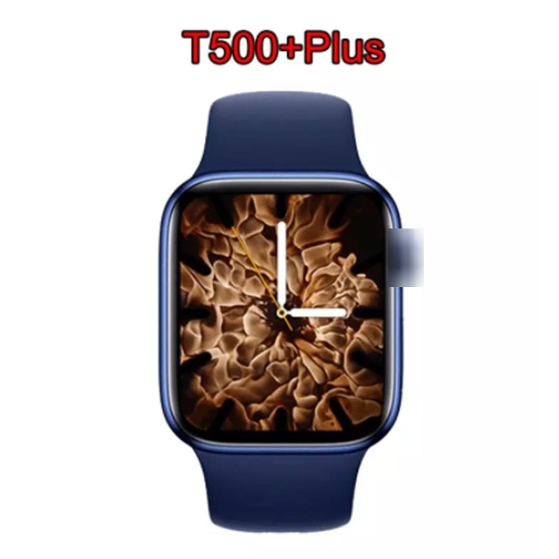 Cross-Border T500+Plus Smart Watch Bluetooth Call Sports Information Reminder Heart Rate Fitpro Factory Direct Sale