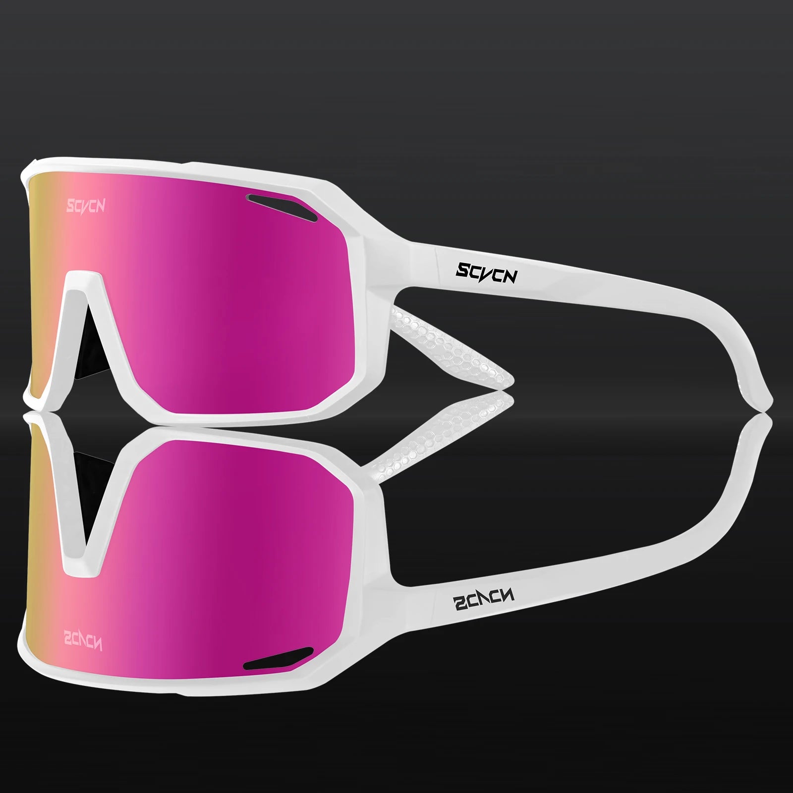 SCVCN New Cycling Glasses Bike Sunglasses Men UV400 Eyewear Outdoor Sports MTB Goggles Bicycle Women Riding Hiking Sunglasses