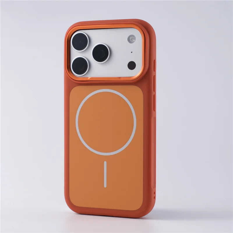 Original Double Color for Magsafe Case For iPhone 17Air 17Pro 17Pro Max Matte Magnetic Wireless Charge Hard Protective Cover