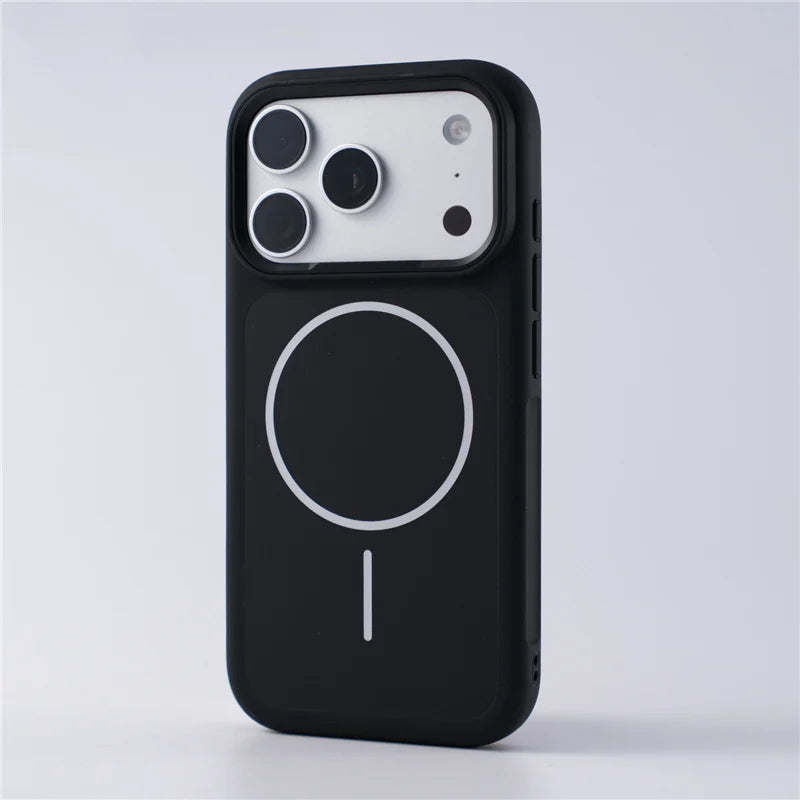 Original Double Color for Magsafe Case For iPhone 17Air 17Pro 17Pro Max Matte Magnetic Wireless Charge Hard Protective Cover