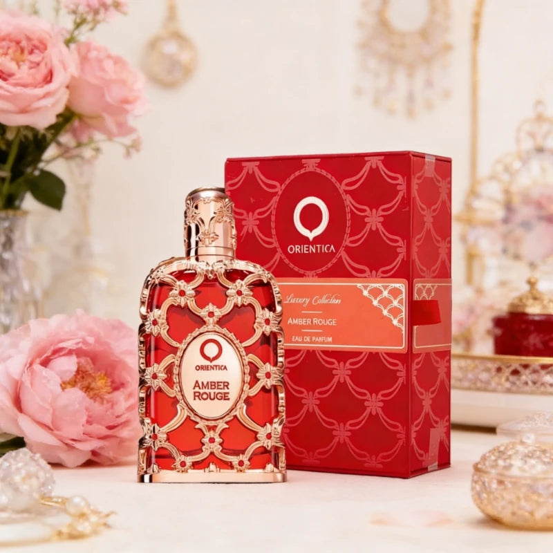 Perfumes De Mujer Árabes 80ml Fresh Fruity Gourmand Fragrance Elegant Long Lasting Amber Oriental Scent Luxury Arabian Style EDP